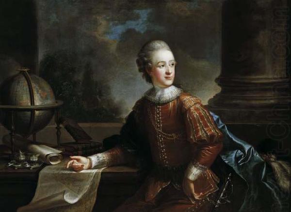 Portrait of Alois I of Liechtenstein, August Friedrich Oelenhainz